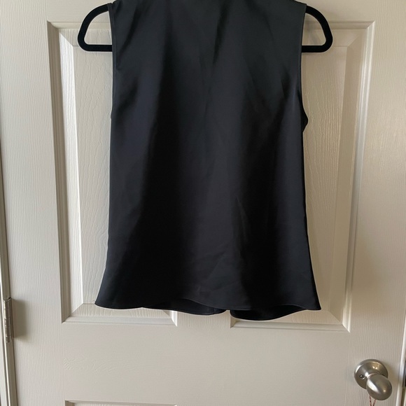 Brand new Brooks Brothers soft silk V-neck twist top - Picture 2 of 7